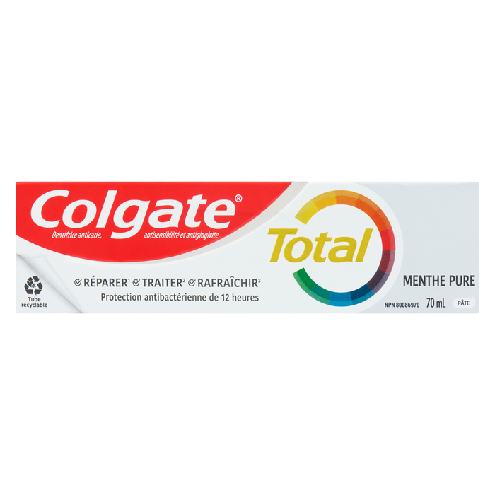 Colgate Total Anticavity Antisensitivity Antigingivitis Toothpaste Clean Mint Paste 70 ml