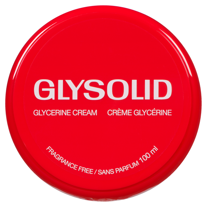 Crème à la glycérine Glysolid sans parfum 100 ml