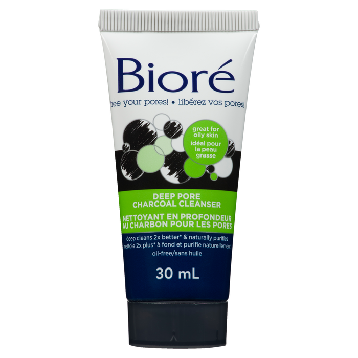 Bioré Deep Pore Charcoal Cleanser 30 ml