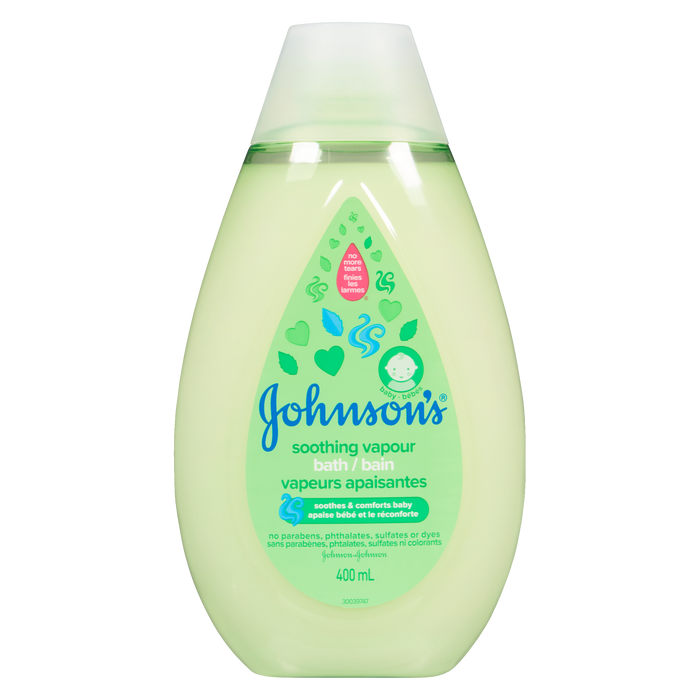 Bain vapeur apaisant pour bébé Johnson's 400 ml