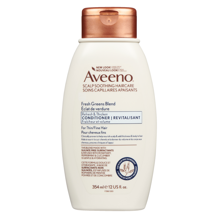 Aveeno Refresh & Thicken Conditioner Fresh Greens Blend 354 ml