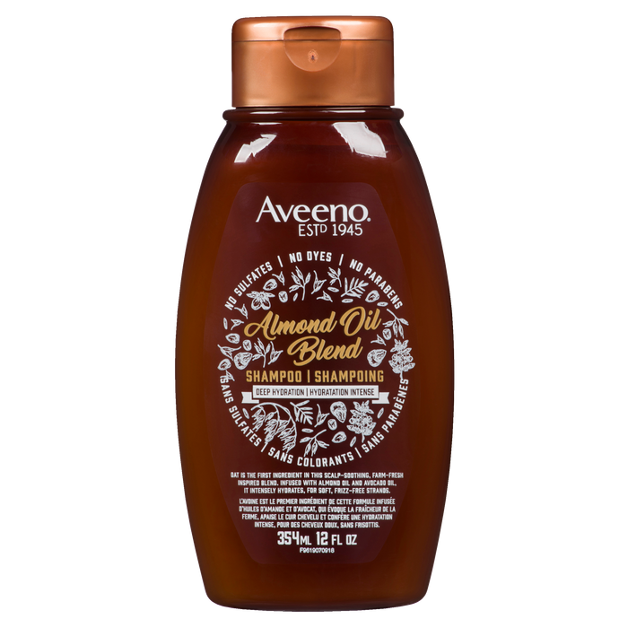 Aveeno Shampoo Almond Oil Blend Deep Hydration 354 ml