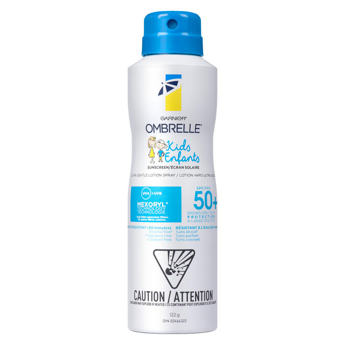 Garnier Ombrelle Kids Sunscreen SPF 50+ Broad-Spectrum Protection 122 g