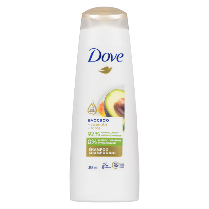 Shampoing Dove Avocat + Force 355 ml