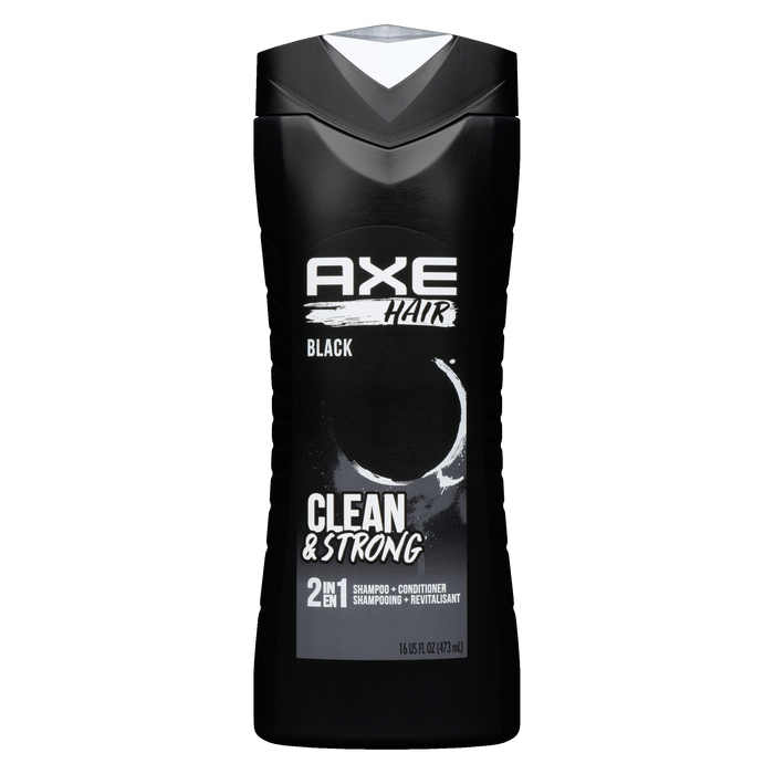 Axe Shampooing + Après-Shampooing 2 en 1 Cheveux Noirs 473 ml