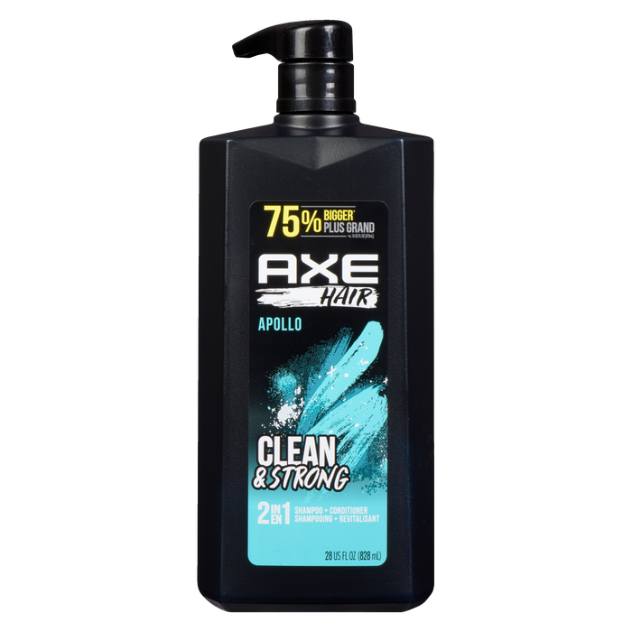 Shampooing + Après-shampooing 2 en 1 Axe Hair Apollo 828 ml