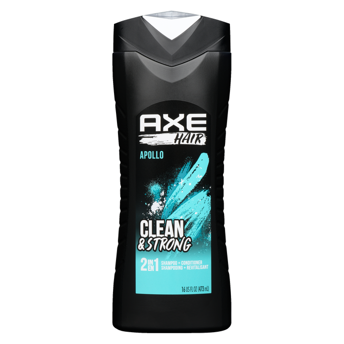 Shampooing + Après-Shampooing 2 en 1 Axe Hair Apollo 473 ml