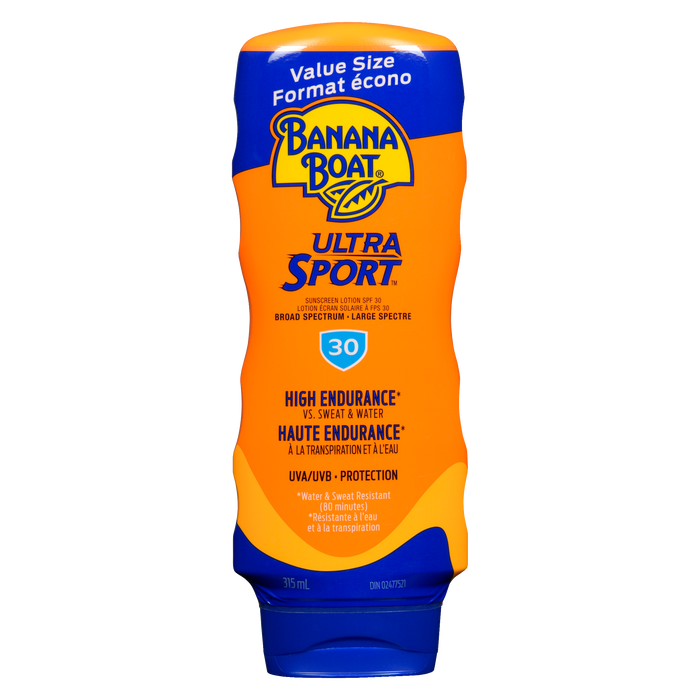 Lotion écran solaire Banana Boat Ultra Sport FPS 30, format économique 315 ml