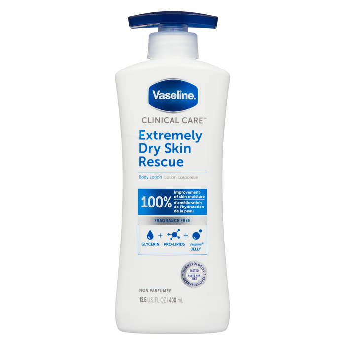 Vaseline Clinical Care Body Lotion Extremely Dry Skin Rescue 400 ml