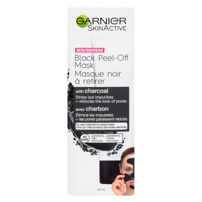 Garnier SkinActive Masque Peel-Off Noir au Charbon 50 ml