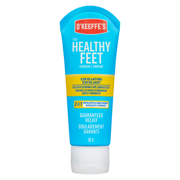 Crème exfoliante pour les pieds sains d'O'Keeffe 85 g