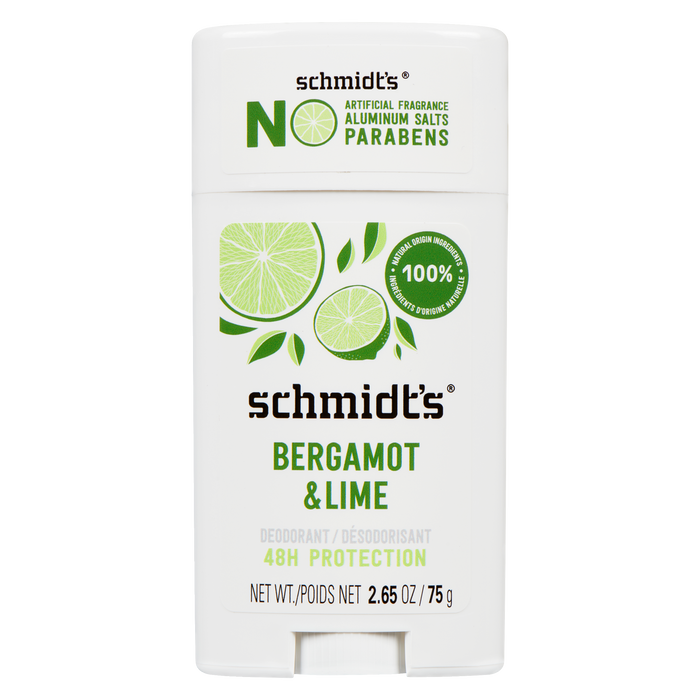 Schmidt's Deodorant Bergamot & Lime 75 g