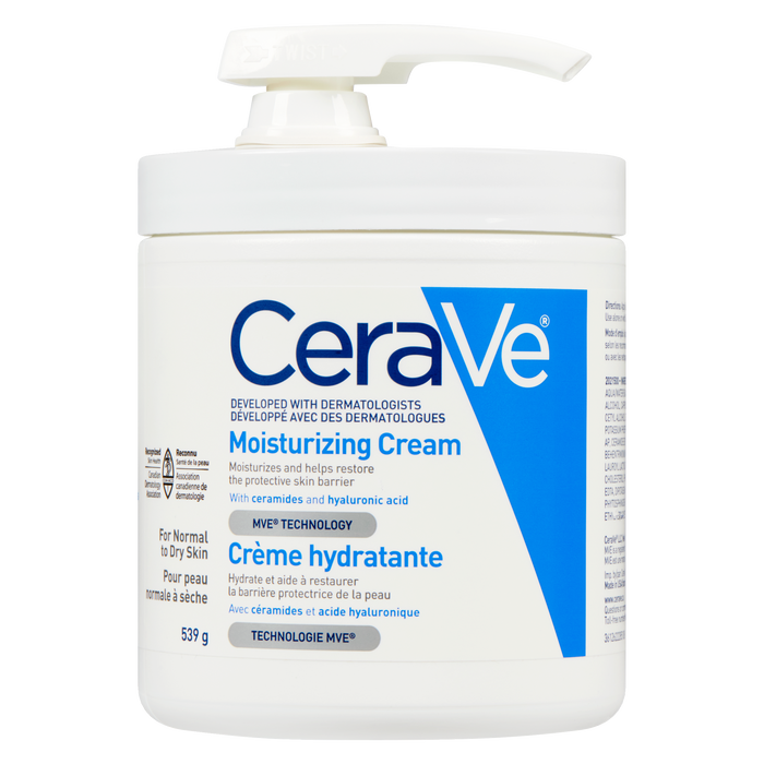 Crème hydratante pour peaux normales à sèches CeraVe 539 g