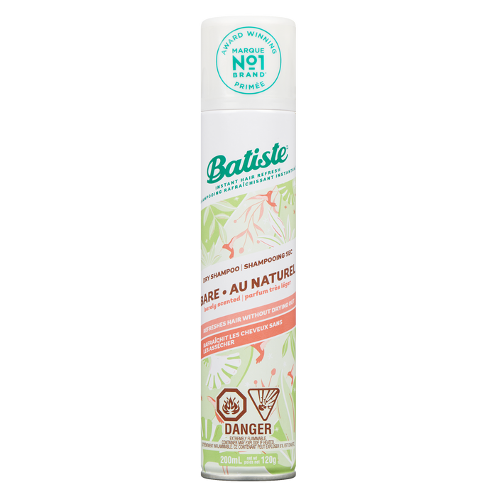 Shampoing sec Batiste Bare Barely Parfumé 200 ml