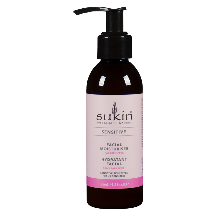 Sukin Sensitive Facial Moisturiser Sensitive Skin Types 125 ml