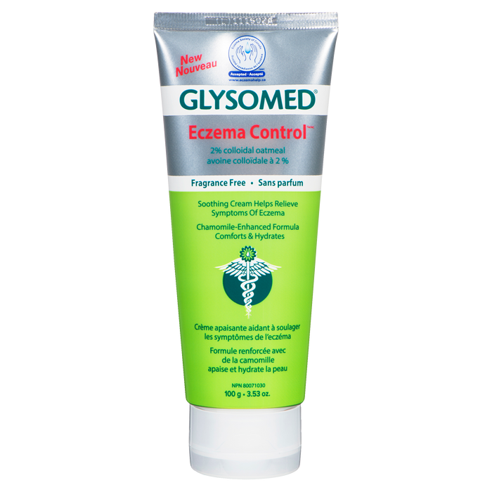 Crème apaisante à l'avoine colloïdale 2 % Glysomed Eczema Control 100 g