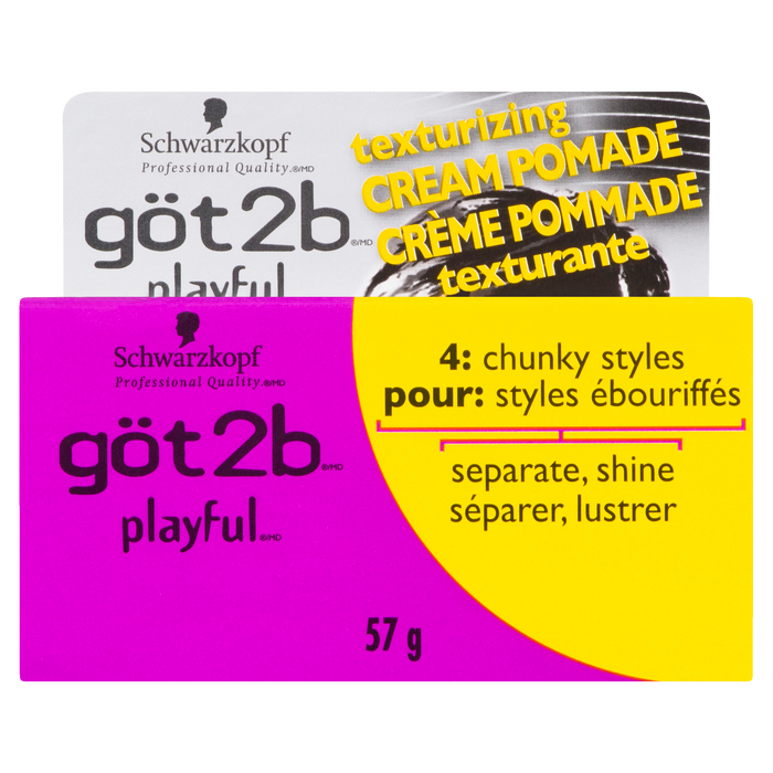 Schwarzkopf Göt 2b Playful Crème Pommade Texturisante 57 g