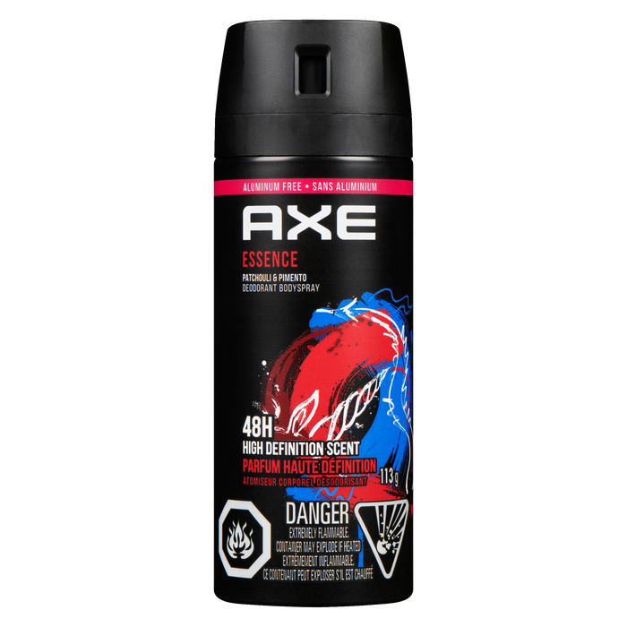 Axe Déodorant Spray Corporel Essence Patchouli &amp; Pimento 113 g