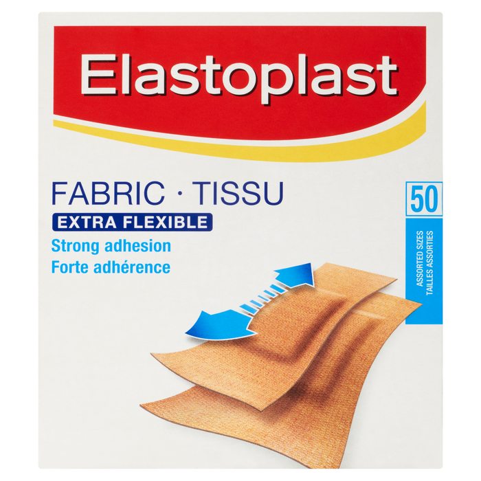 Tissu Elastoplast Extra Flexible 50 Tailles Assorties