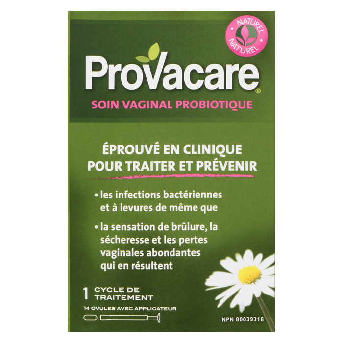 Provacare Probiotic Vaginal Care 14 Ovules avec Applicateur