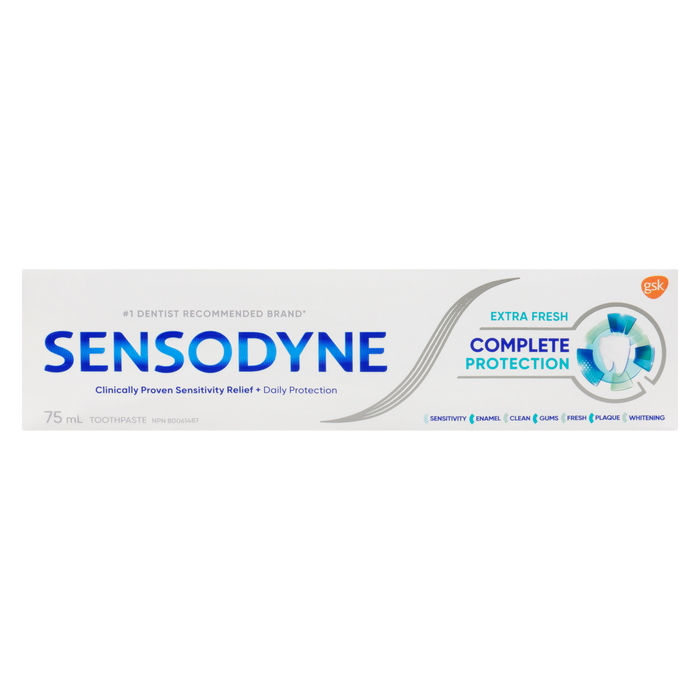 Dentifrice Sensodyne Extra Fresh Protection Complète 75 ml