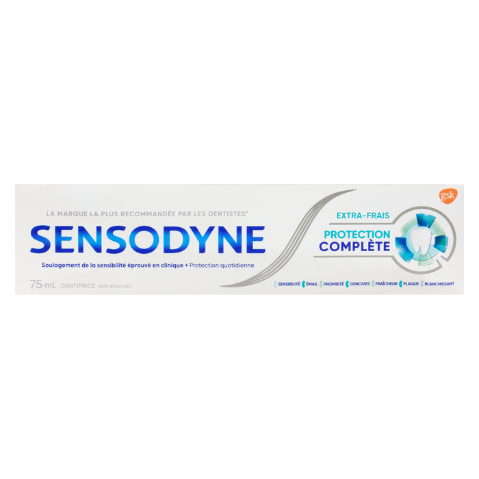 Dentifrice Sensodyne Extra Fresh Protection Complète 75 ml