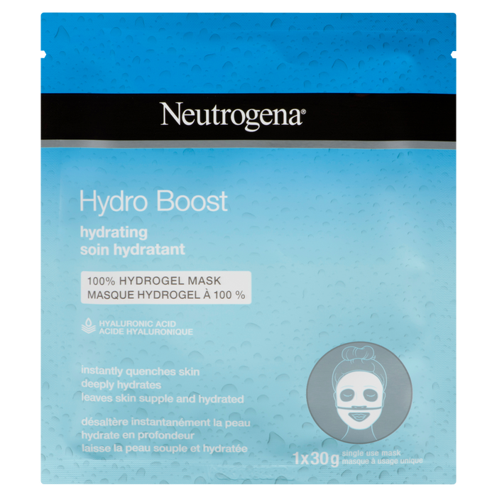 Masque hydratant 100 % hydrogel Hydro Boost de Neutrogena 1 x 30 g