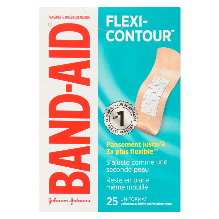 Band-Aid Skin-Flex Brand Adhesive Bandages 25 All One Size