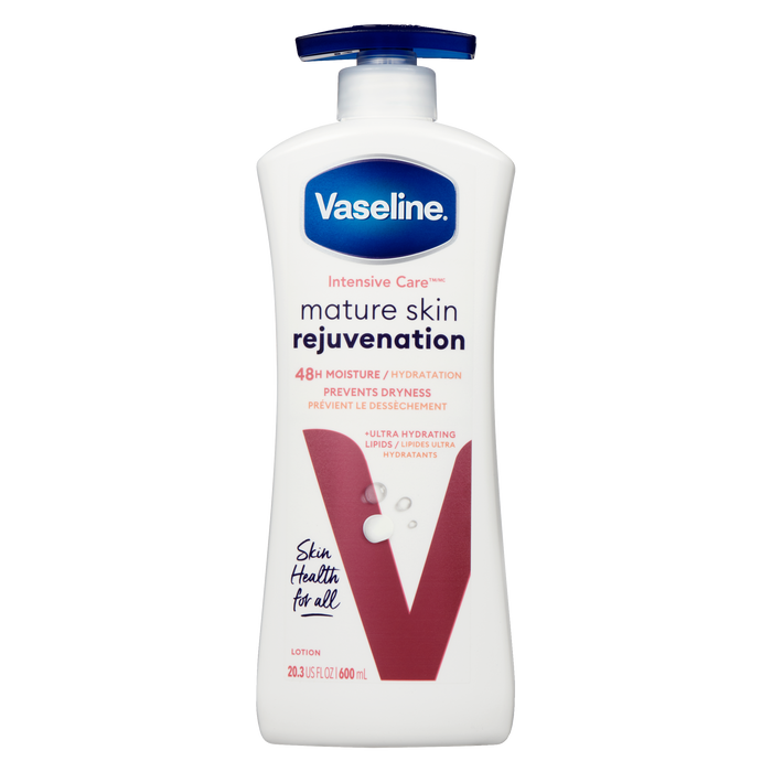 Vaseline Lotion de soin intensif Rajeunissement des peaux matures 600 ml