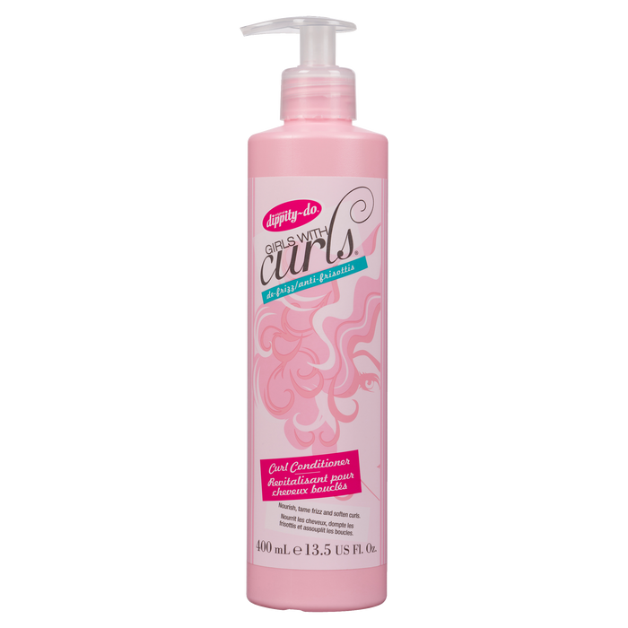 Après-shampoing anti-frisottis pour boucles Girls with Curls de Dippity-do, 400 ml