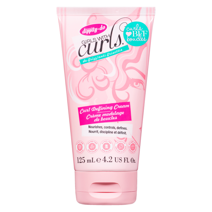 Crème définissante pour boucles Girls with Curls de Dippity-do, 125 ml