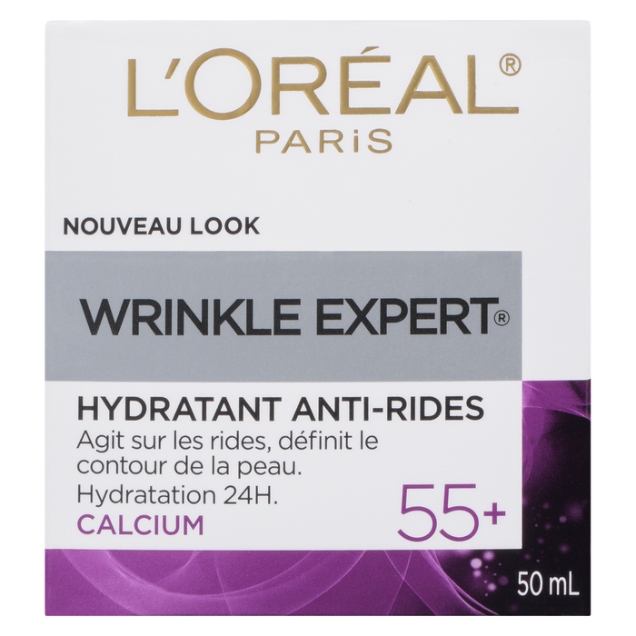 L'Oréal Paris Wrinkle Expert Soin Hydratant Anti-Rides Calcium 55+ 50 ml