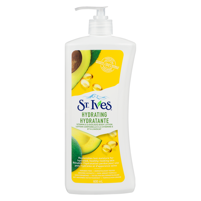 St. Ives Body Lotion Vitamin E & Avocado 600 ml