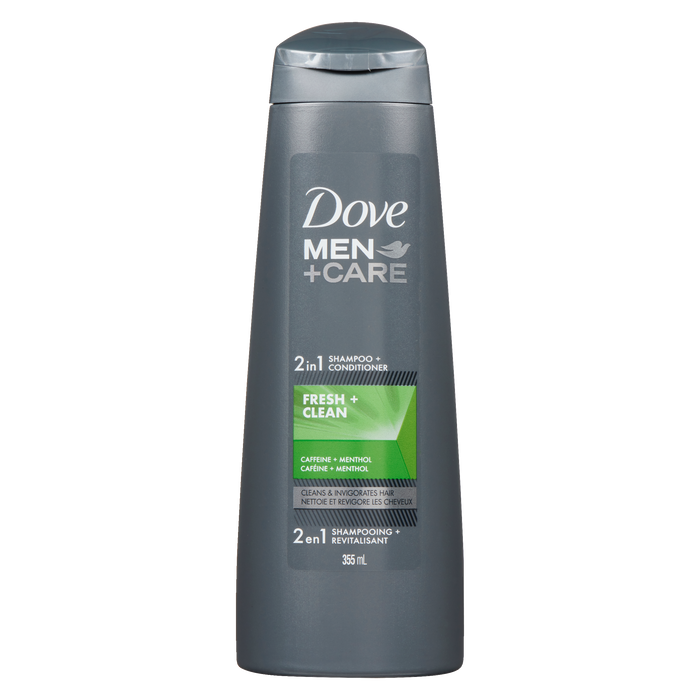 Dove  Men+Care 2 in 1 Shampoo + Conditioner Caffeine + Menthol 355 ml