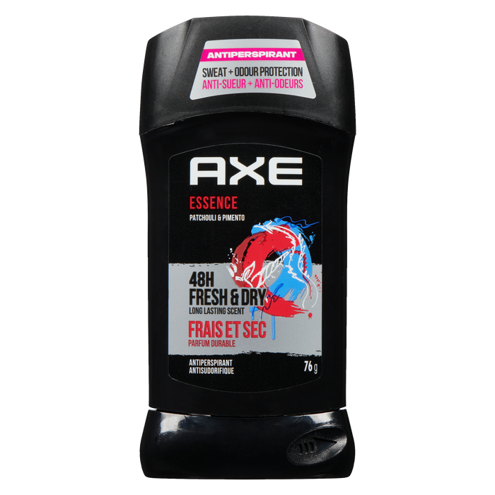 Essence anti-transpirante Axe Patchouli et Piment 76 g