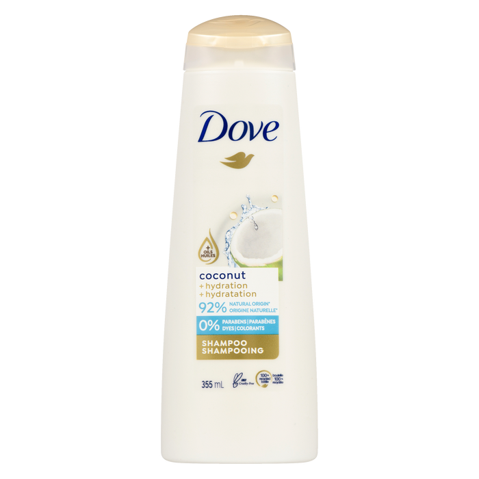 Shampoing Dove Noix de Coco + Hydratation 355 ml