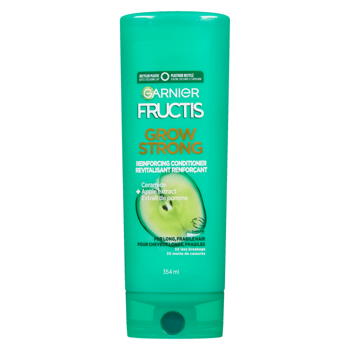 Garnier Fructis Après-shampoing fortifiant Grow Strong Céramide + Extrait de pomme 354 ml