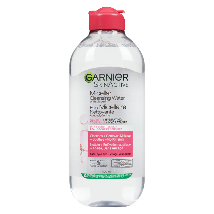 Garnier SkinActive Eau Micellaire Démaquillante à la Glycérine 400 ml