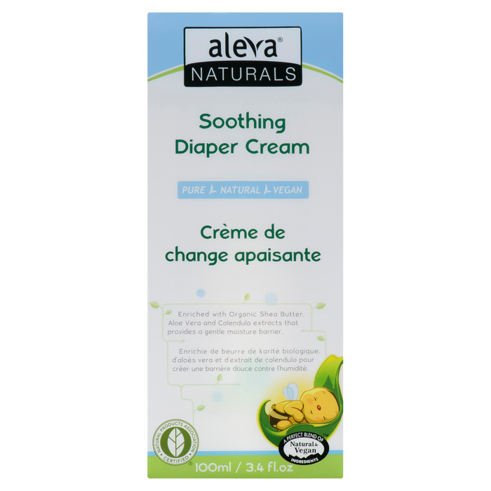 Crème apaisante pour le change Aleva Naturals 100 ml