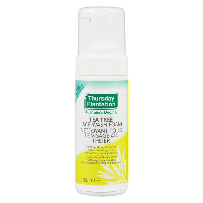 Thursday Plantation Tea Tree Face Wash Foam 150 ml