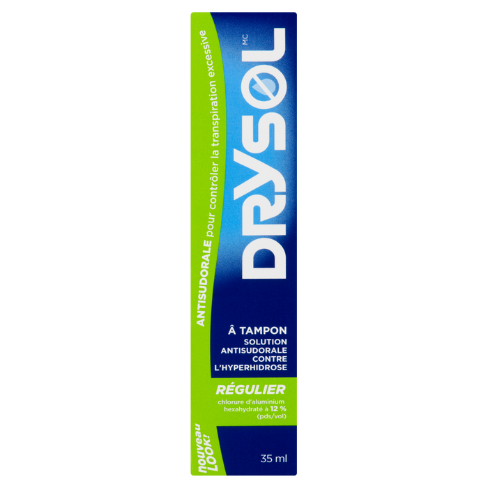 Drysol Regular Dab-On Hyperhidrosis Antiperspirant Solution 35 ml