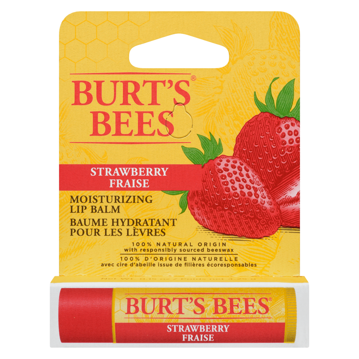 Baume à lèvres hydratant Burt's Bees Fraise 4,25 g