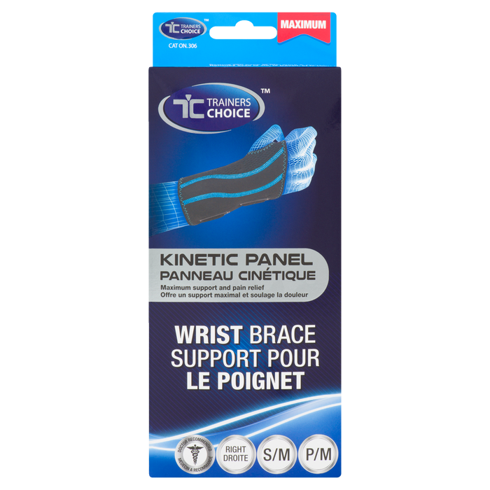 Trainers Choice Wrist Brace Support Right S/M