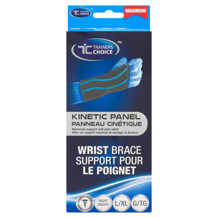 Trainers Choice Wrist Brace Support Right L/XL