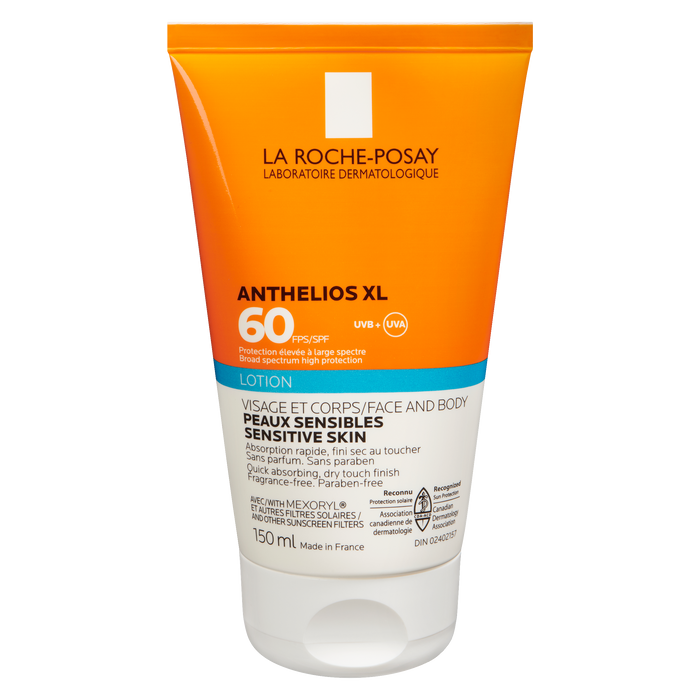 La Roche-Posay Anthelios XL Lotion 60 SPF Visage et Corps Peaux Sensibles 150 ml