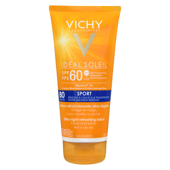 Vichy Laboratoires Idéal Soleil Ultra-Light Refreshing Lotion SPF 60 Sport 200 ml