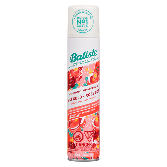 Shampoing sec Batiste Rose Gold Radiant Rose 200 ml