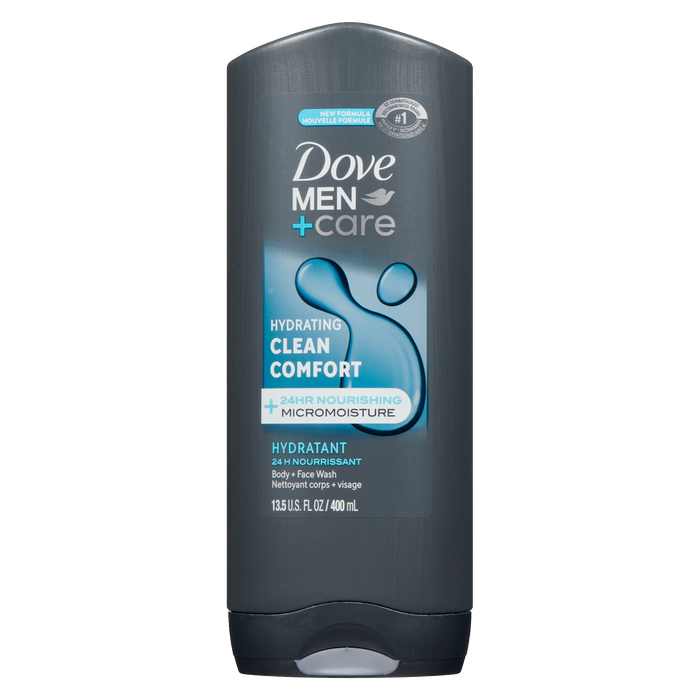 Dove Men+Care Body + Face Wash Clean Comfort 400 ml