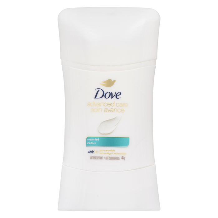 Dove Advanced Care Antiperspirant Unscented 45 g