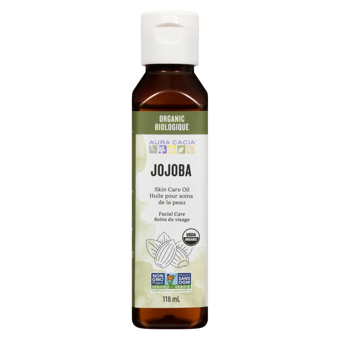 Aura Cacia Huile de Soin Jojoba Bio 118 ml